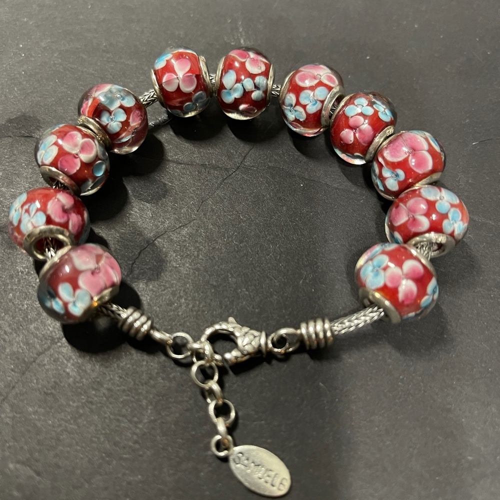 Samuel B glass beads bracelet. Beautiful!